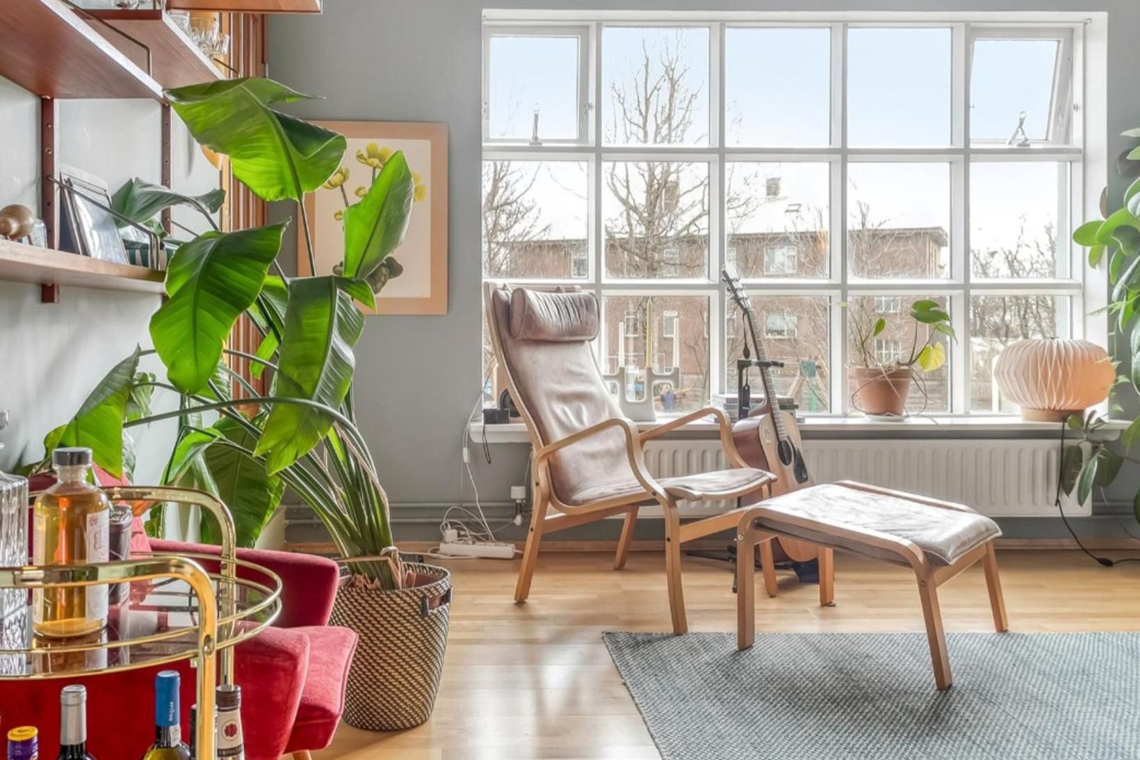 Vesturbæjarperla með suðursvölum og baðkari