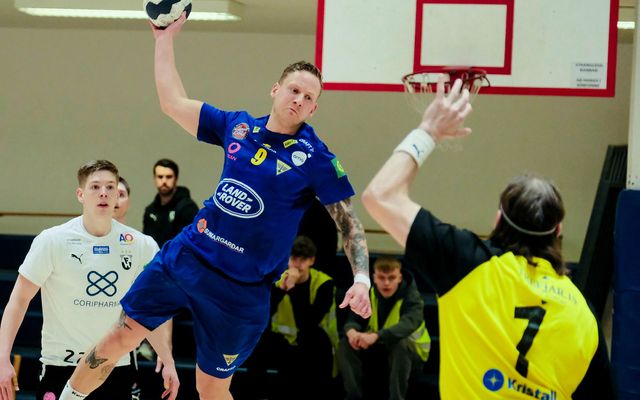 Jakob Ingi Stefánsson skoraði ellefu mörk.