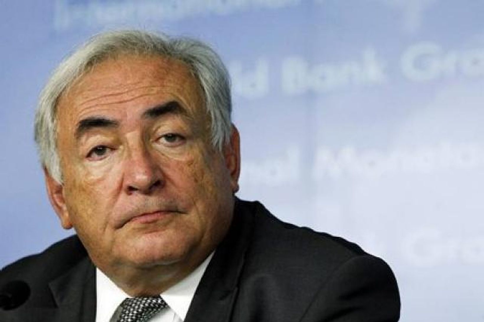 Dominique Strauss-Kahn, framkvæmdastjóri AGS.