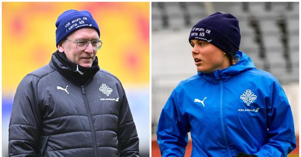Þorsteinn Halldórsson og Agla María Albertsdóttir.
