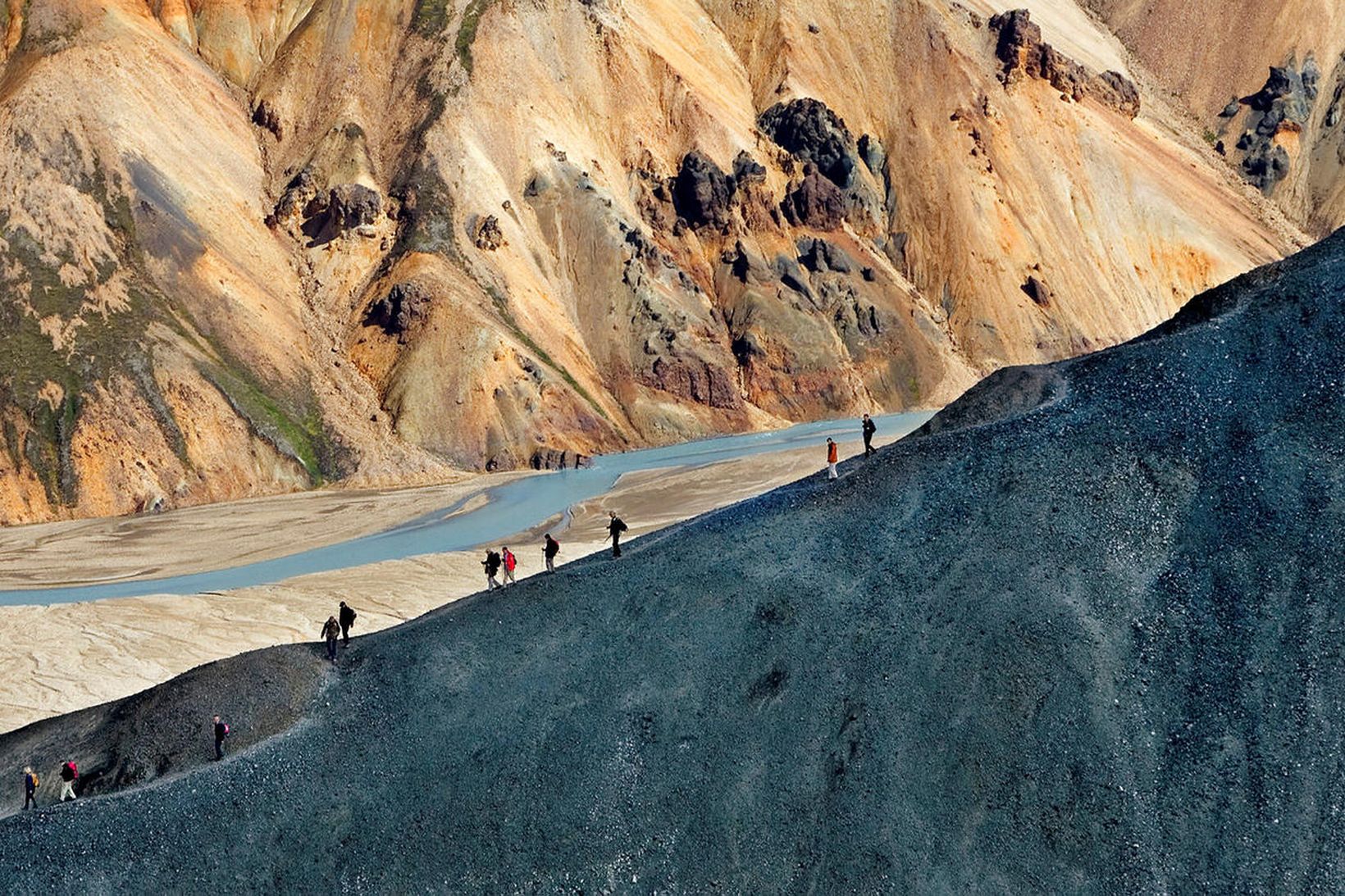 Landmannalaugar eru einn mest sótti viðkomustaður á hálendinu og þá …
