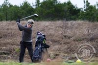 Golf spilað á Gofvellinum Oddi 13 febrúar