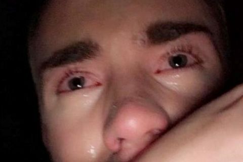 Úlfar Viktor Björnsson was punched in the face for being gay.