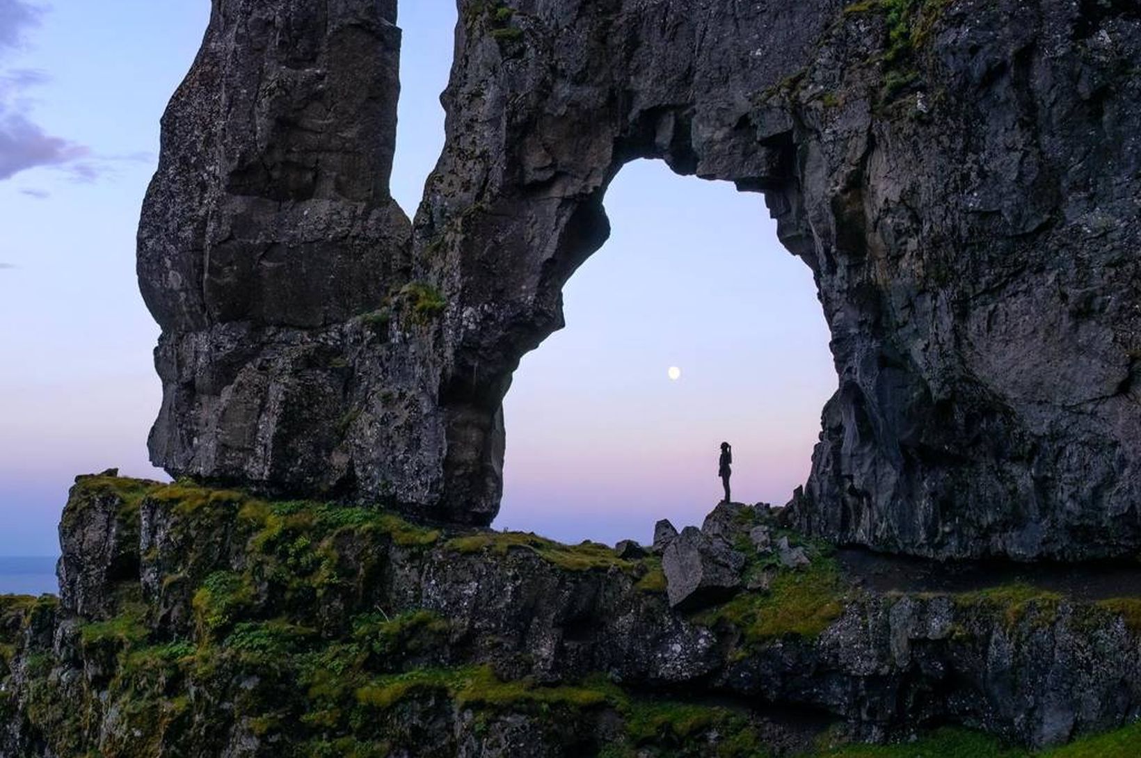 Hefur alltaf elskað að synda í fossum