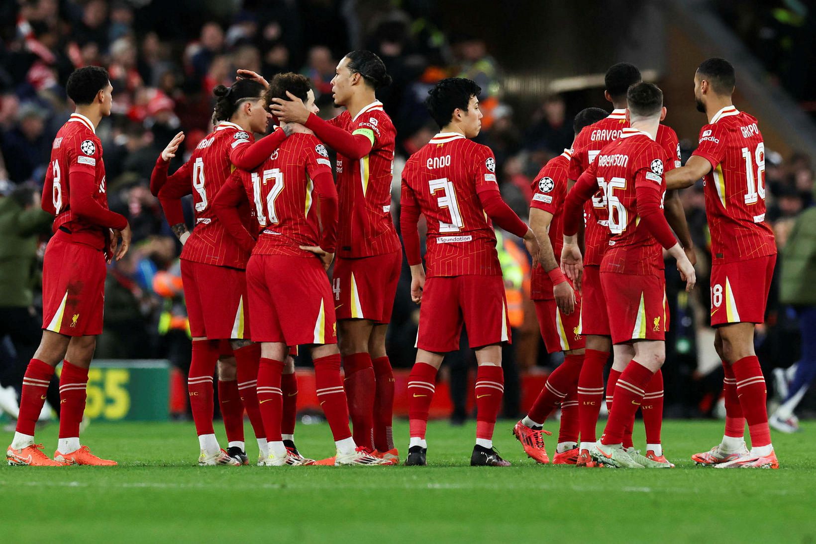 Liverpool getur tryggt sér Englandsmeistaratitilinn á Anfield á sunnudaginn.
