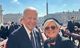 Joe Biden, fyrrverandi Bandaríkjaforseti, og Halla Tómasdóttir, forseti Íslands.