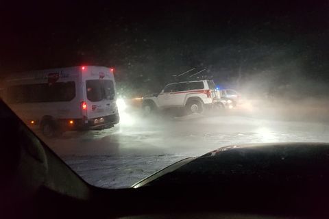 The storm is picking up in South East Iceland and will hit the entire country at midday.