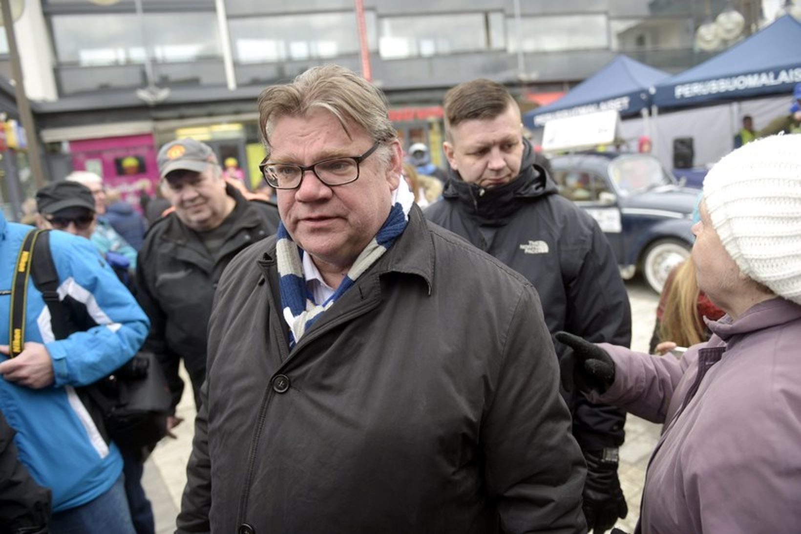 Timo Soini, utanríkisráðherra Finnlands.