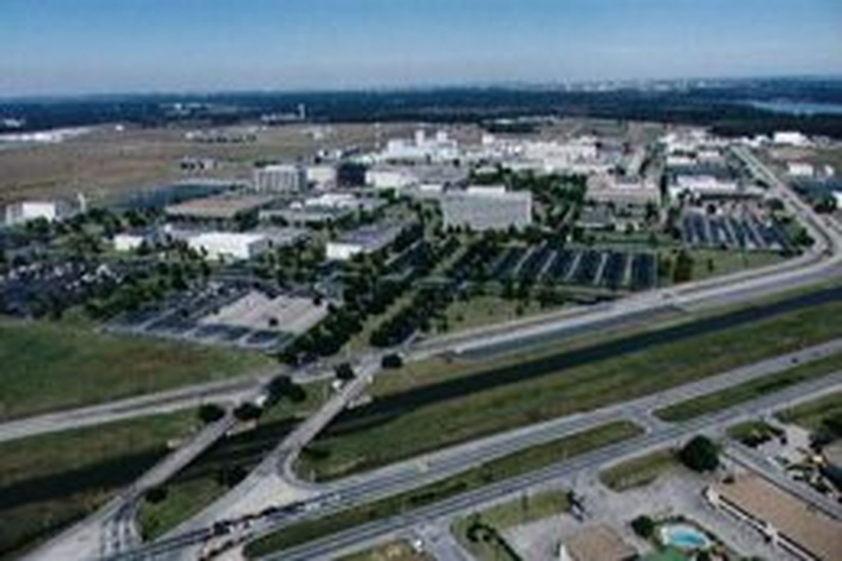 Johnson Space Center í Houston í Texas.