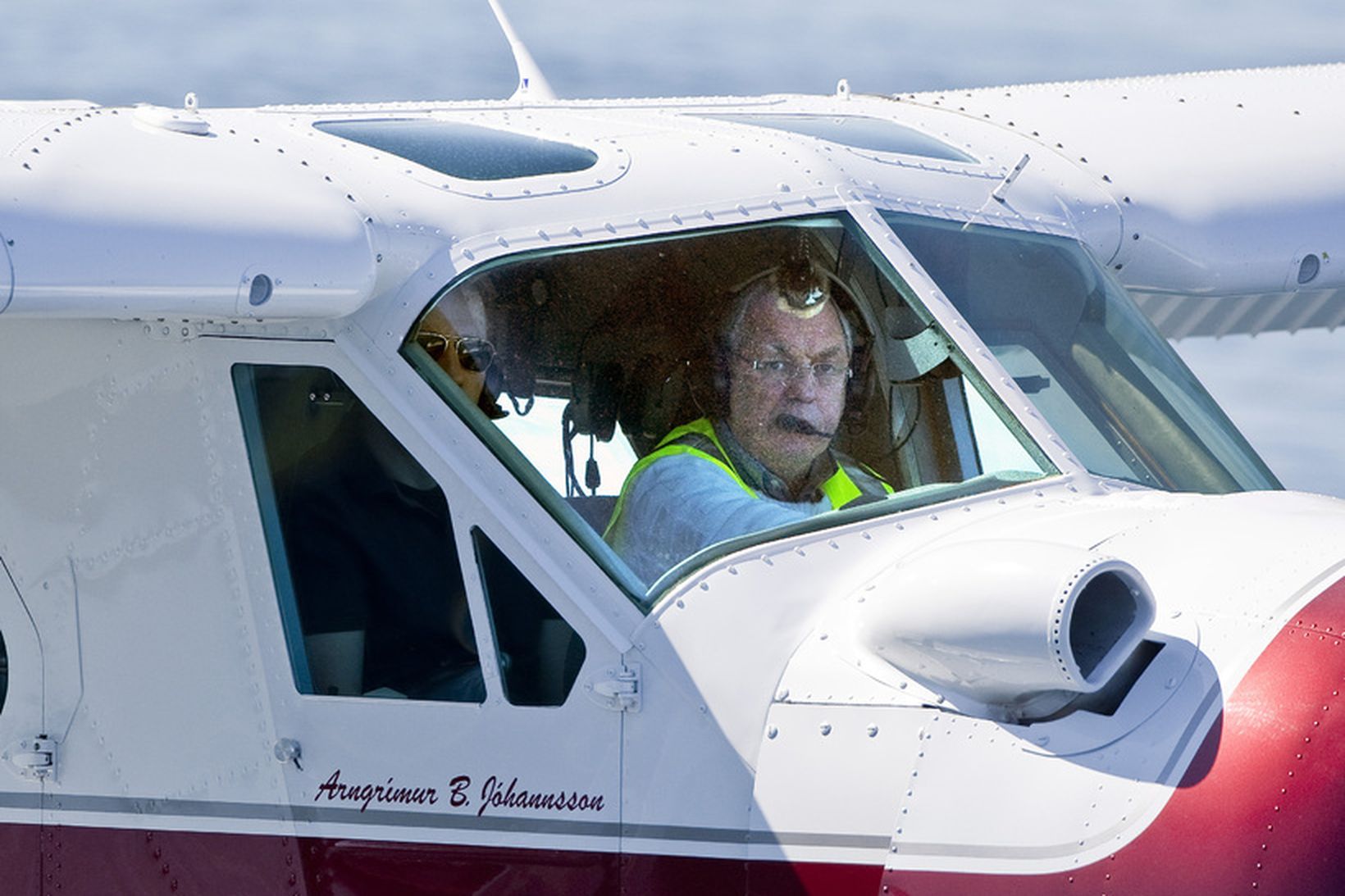 Arngrímur hefur verið flugstjóri til margra ára.