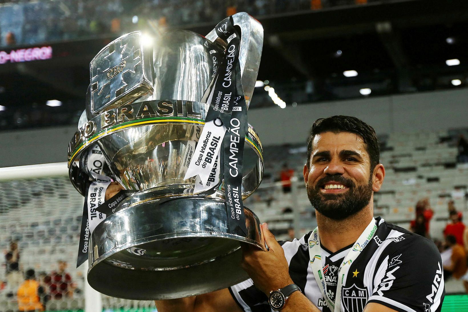 Diego Costa kvaddi Atlético Mineiro sem brasilískur bikarmeistari í desember.