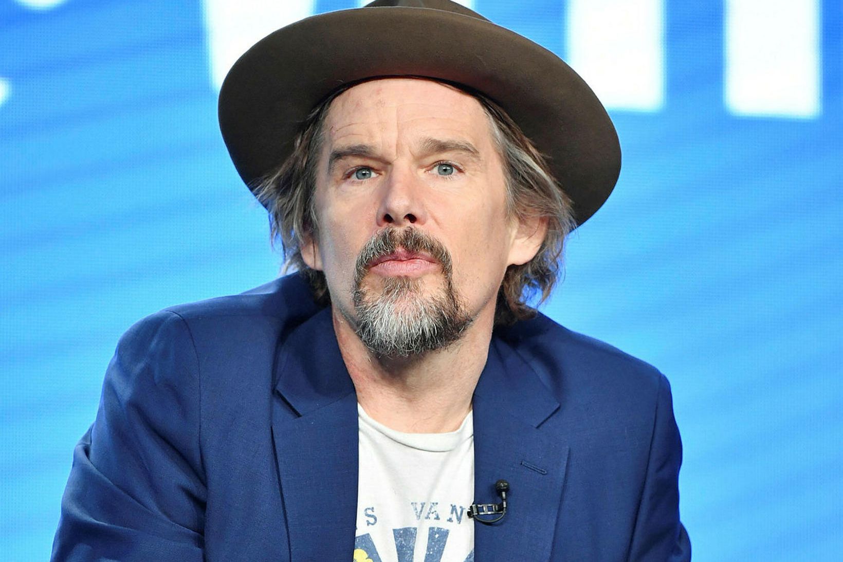 Ethan Hawke er ánægður með dóttur sína.