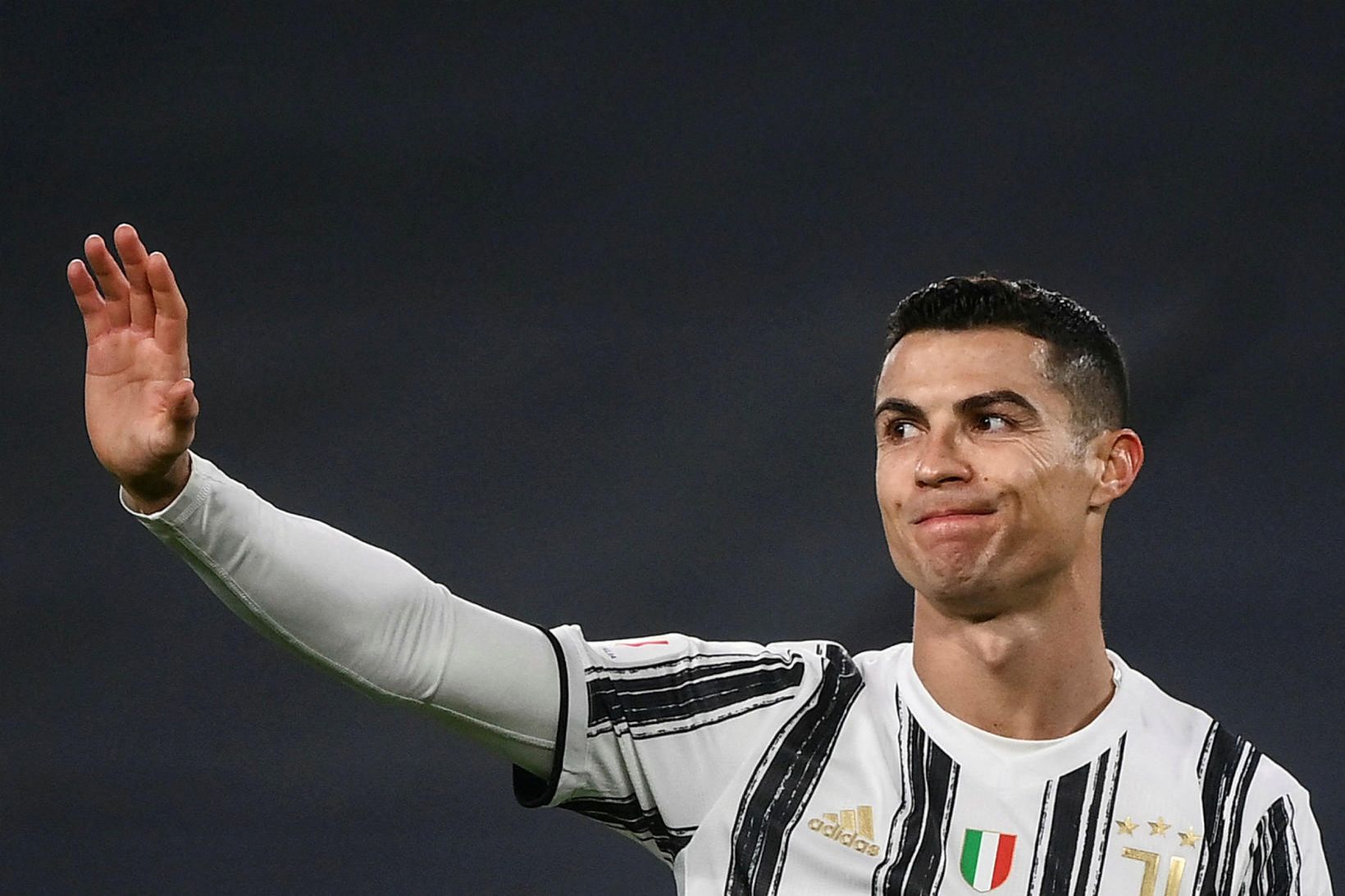 Cristiano Ronaldo lék með Juventus frá 2018 til 2021.