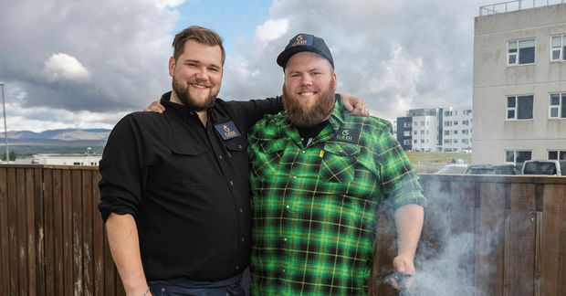 Halldór Erik Jan Sverrisson og Davíð Clausen stofnuðu fyrirtækið Gæði sem framleiðir nautatólg og soð …