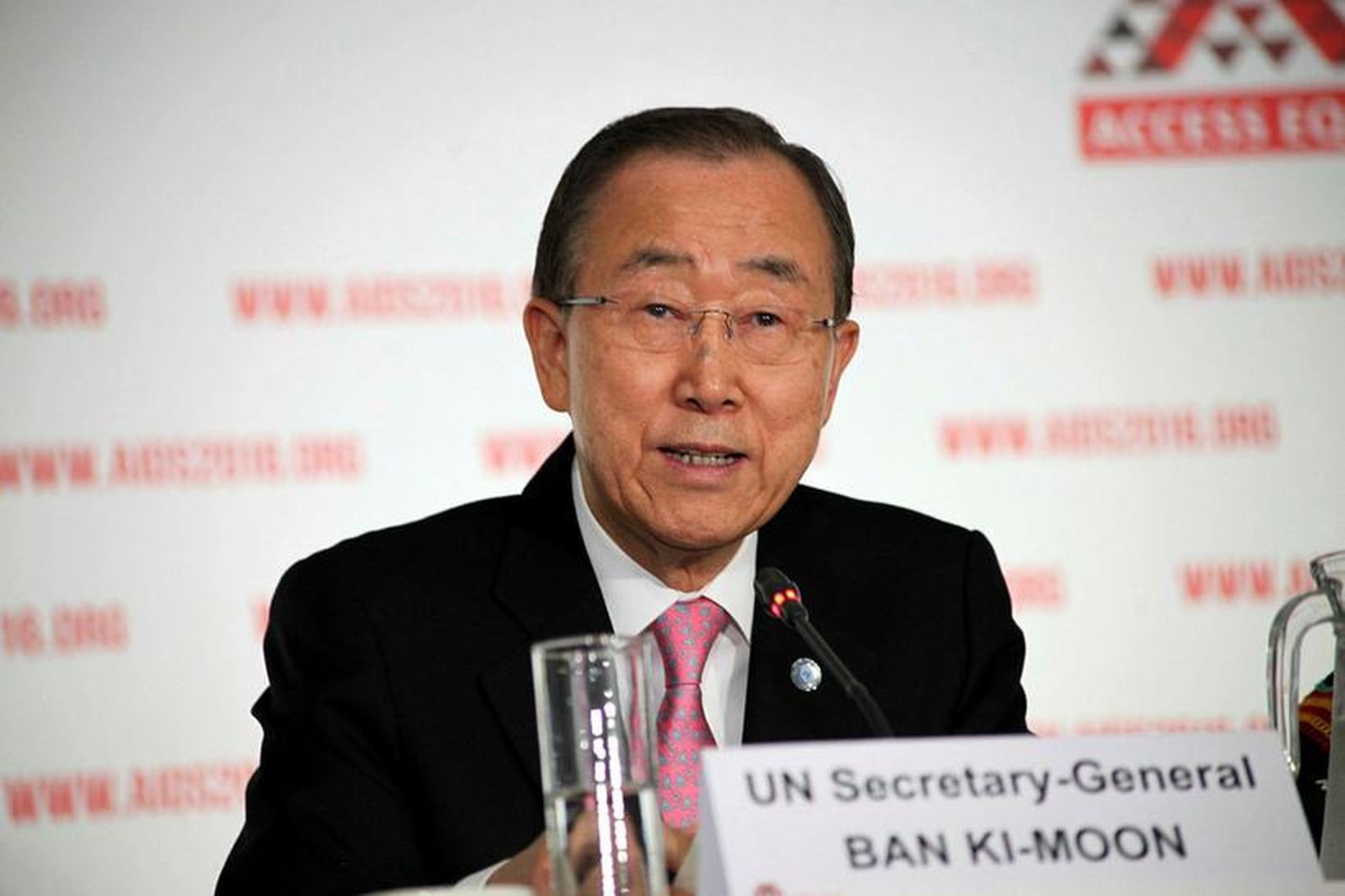Ban Ki-Moon, framkvæmdastjóri Sameinuðu þjóðanna.