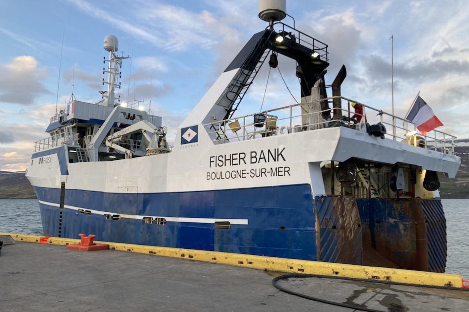 Franski rogarinn Fisher Bank fékk mikla yfirhalningu hjá Slippnum Akureyri. …
