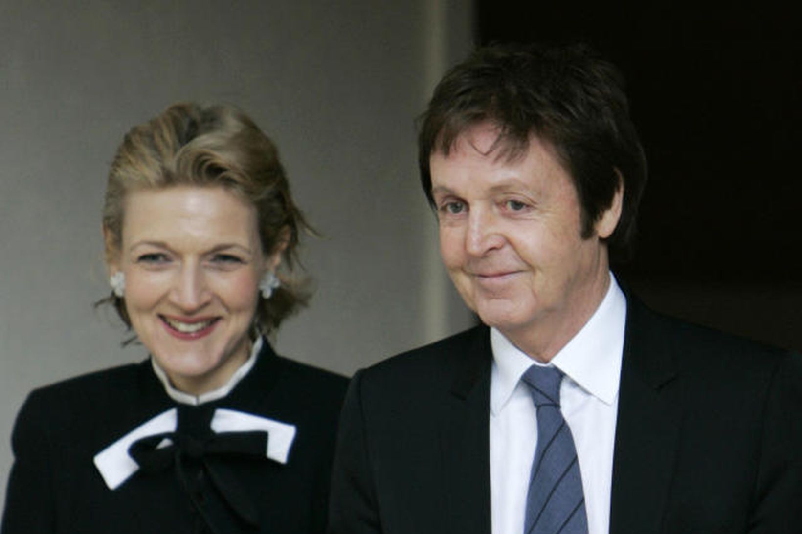 Fiona Shackleton með Paul McCartney.