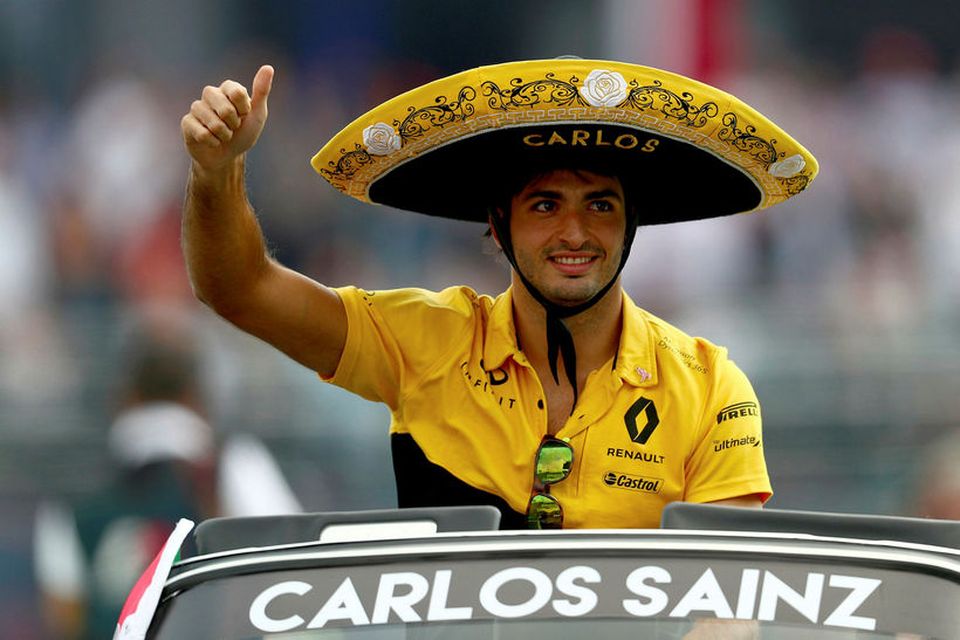 Carlos Sainz ætti að vera á mun betri Renaultbíl á næsta ári.