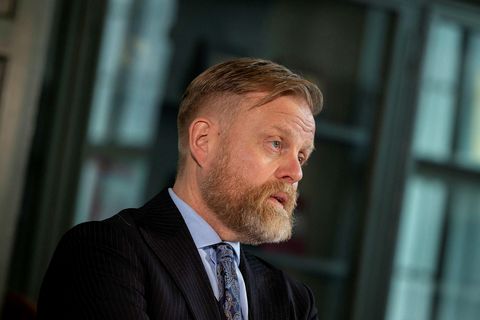 Ásgeir Jónsson, Governor of the Central Bank.