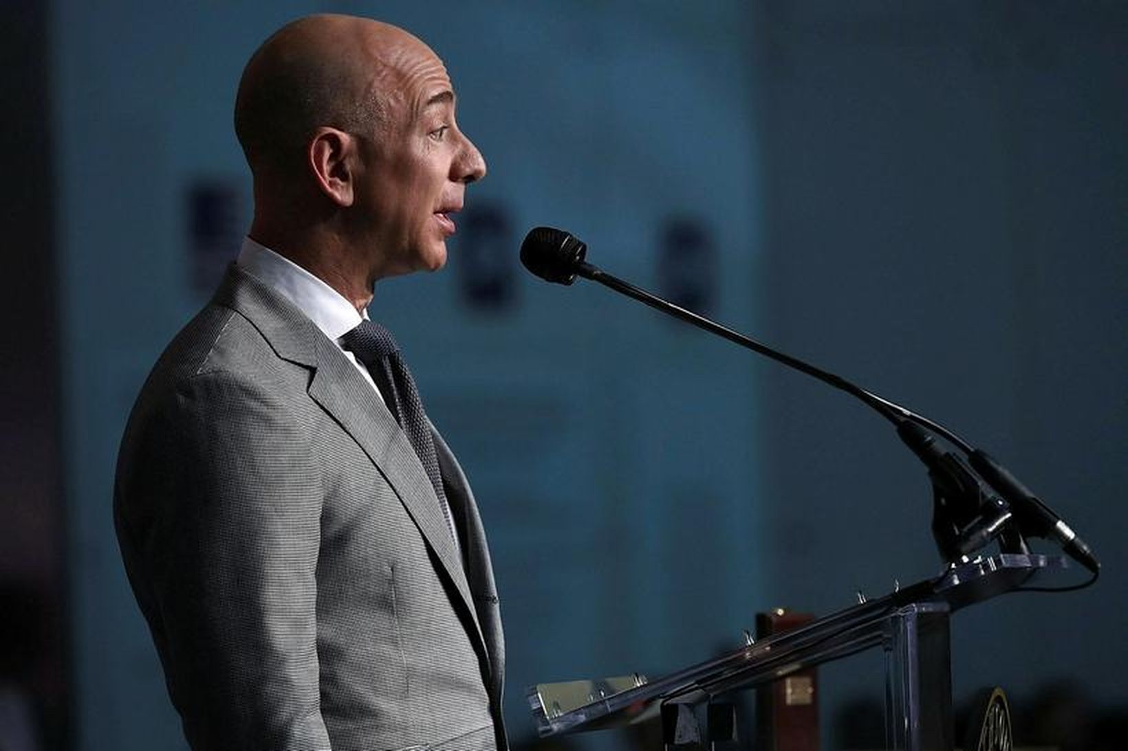 Jeff Bezos, stofnandi og eigandi Amazon.