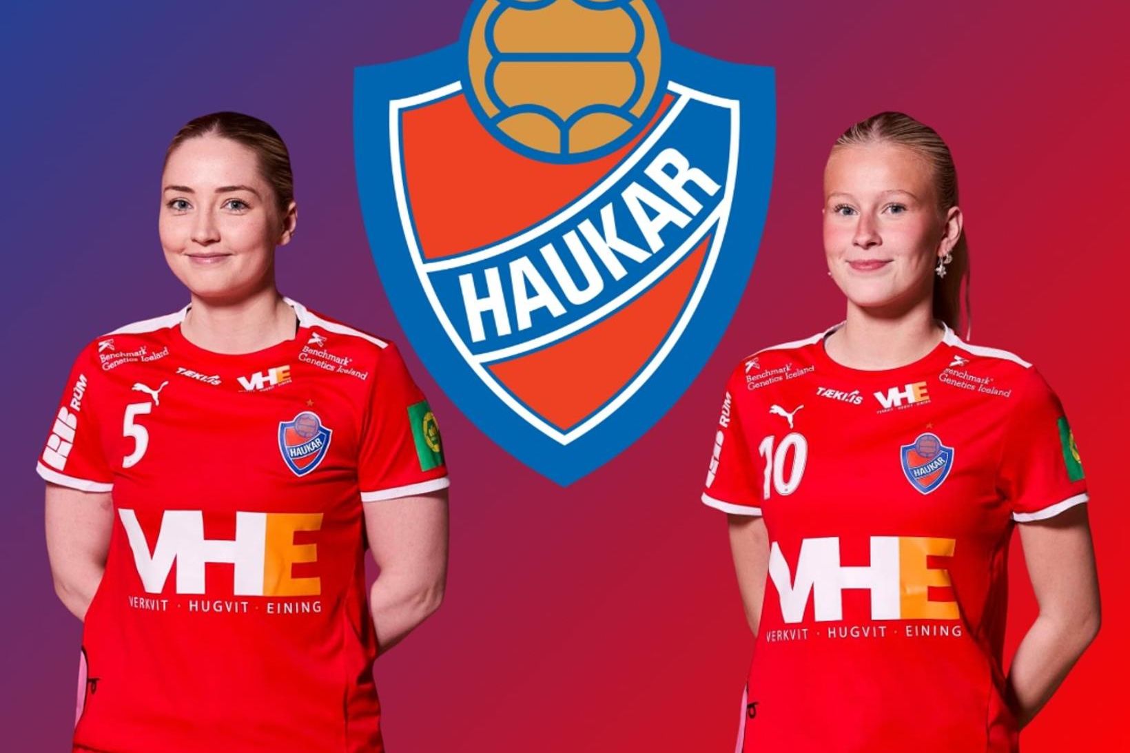 Ragmheiður Ragnarsdóttir og Thelma Melsteð Björgvinsdóttir.