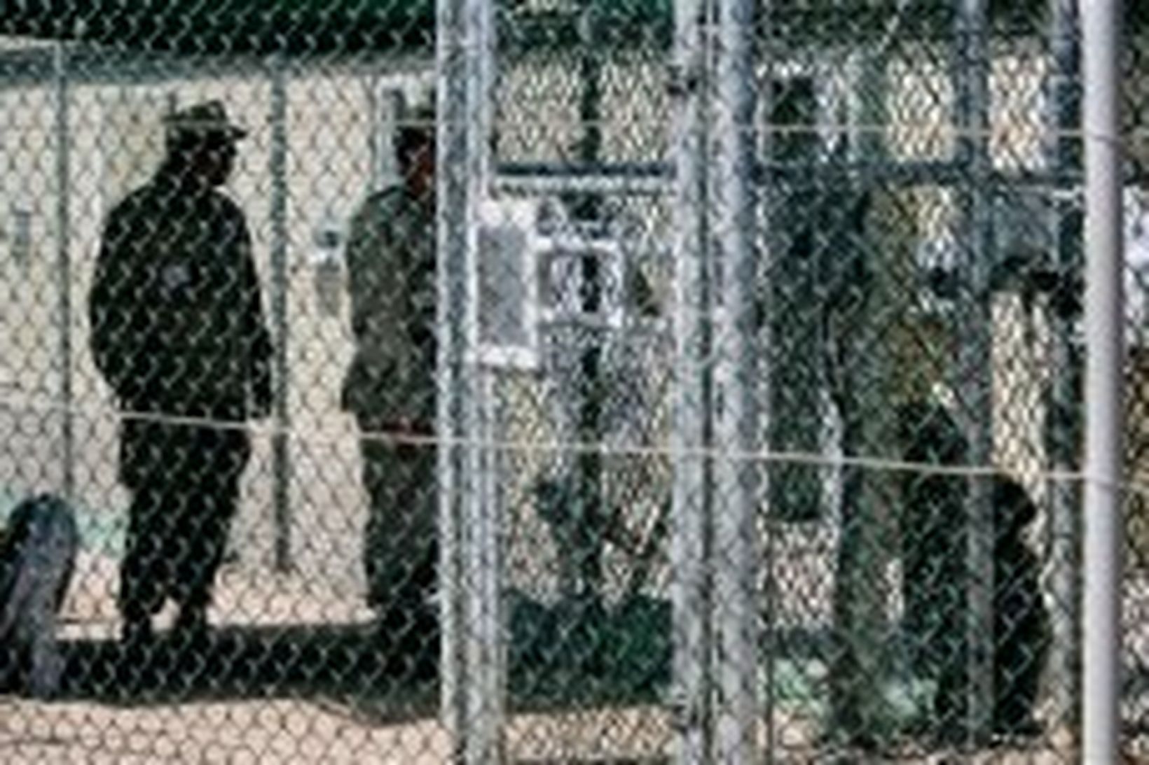 Frá fangabúðunum við Guantánamoflóa á Kúbu