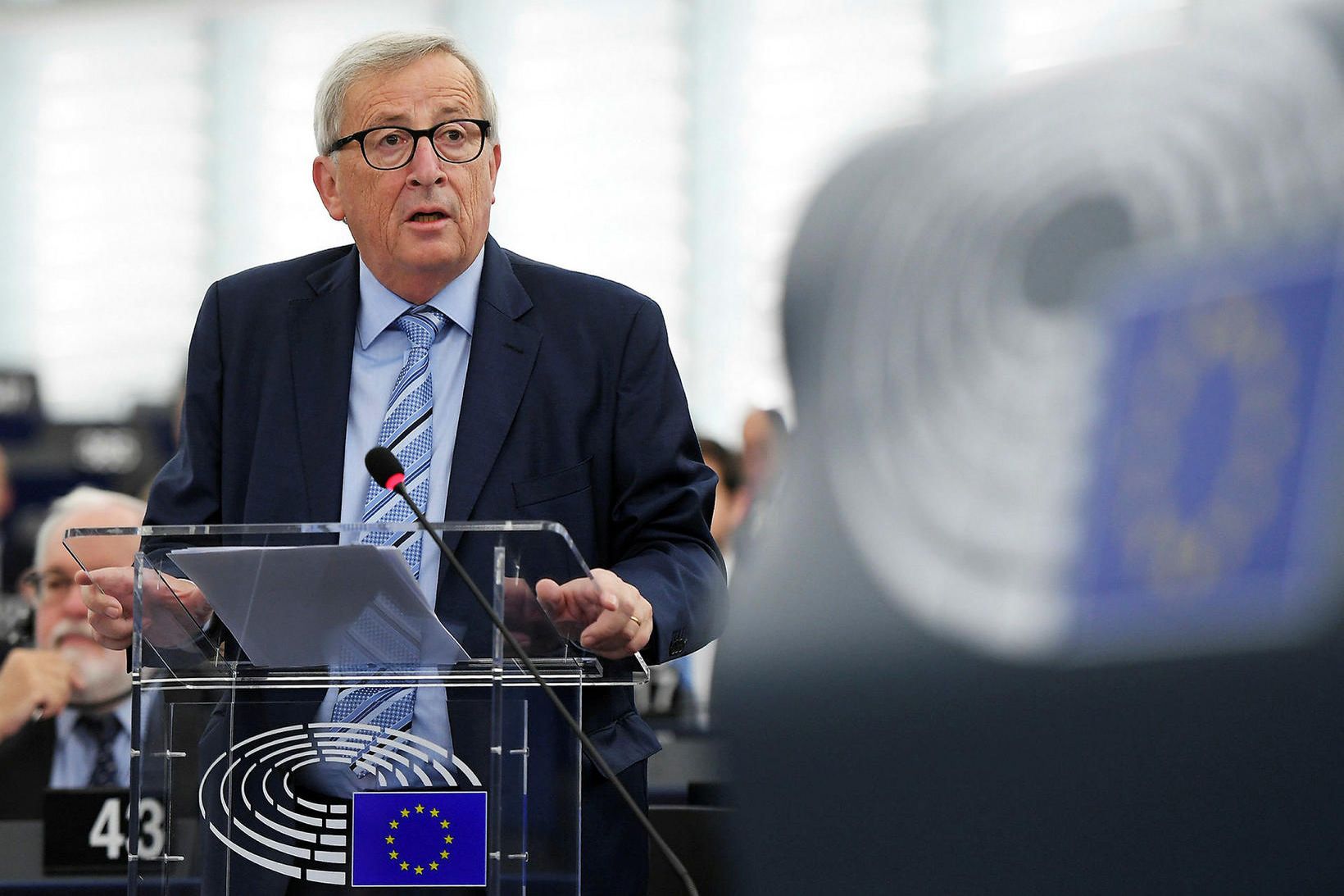 Jean-Claude Juncker, for­seti fram­kvæmda­stjórn­ar Evrópusambandsins.