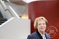 Vigdís Finnbogadóttir fyrrverandi forseti í Húsi Vigdísar 