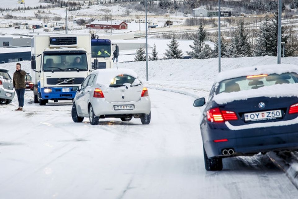 Ökumenn urðu margir mjög hissa þegar það kom vetur á Íslandi.