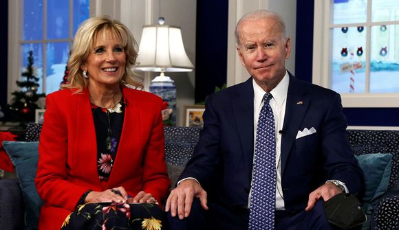 Joe Biden hrekktur í beinni útsendingu