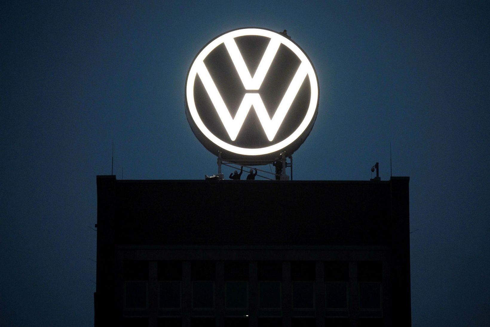 Höfuðstöðvar Volkswagen (VW) í Wolfsburg.