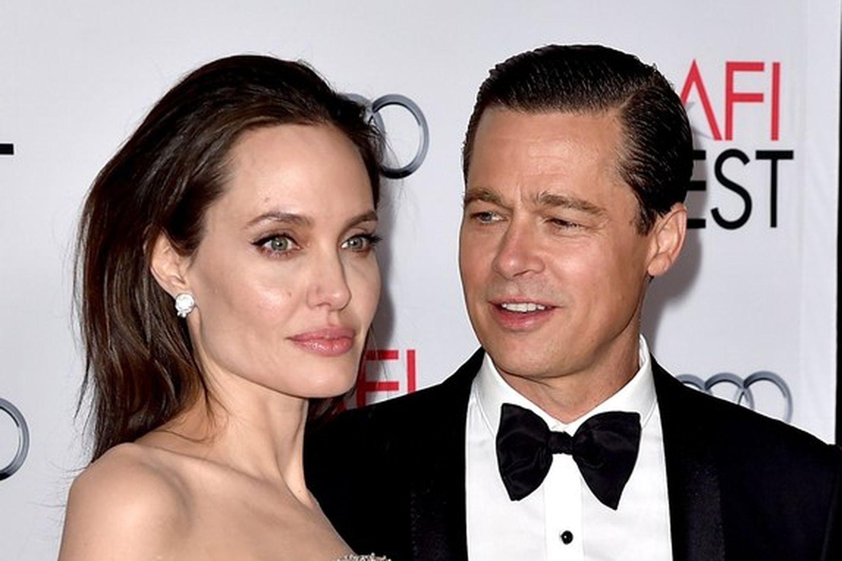 Hjónin Angelina Jolie Pitt og Brad Pitt.
