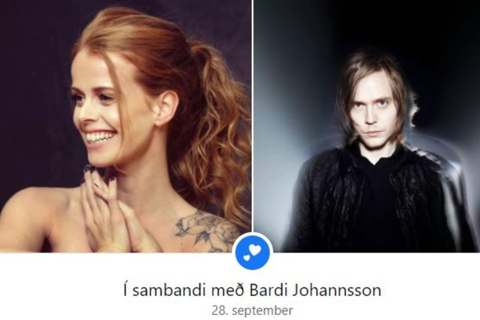 Elísabet og Barði eru í sambandi.