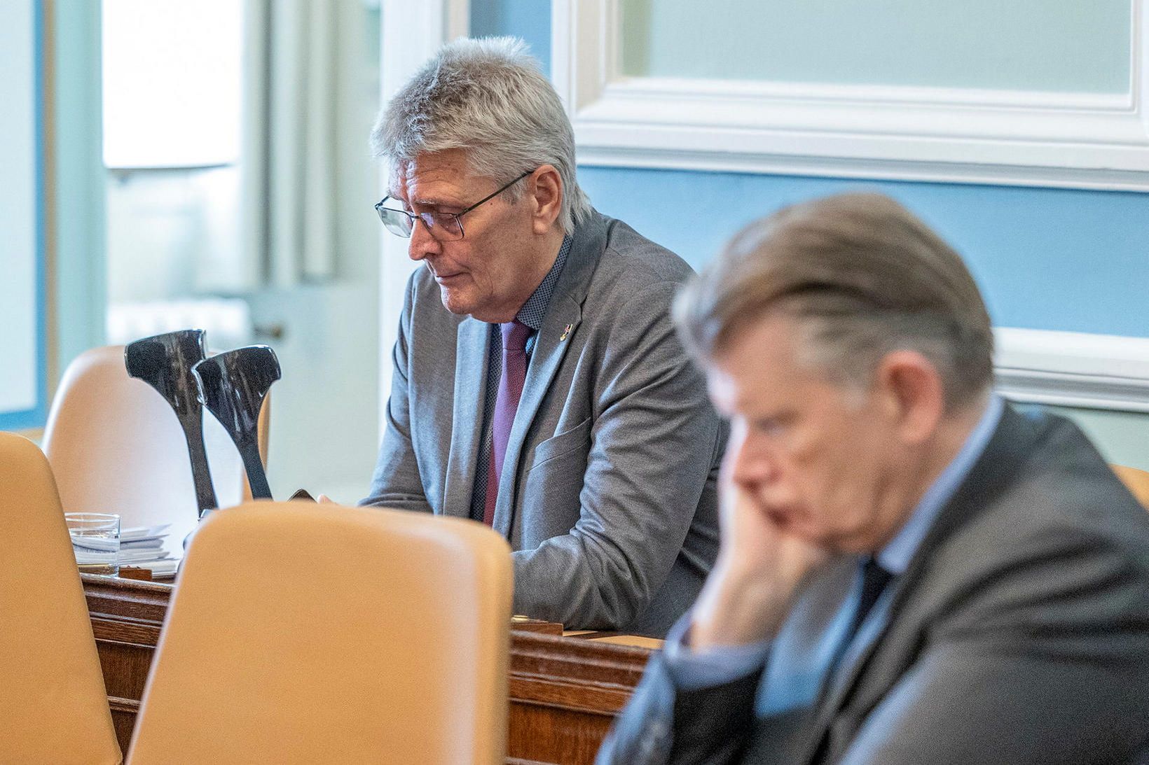 Boðið í heimsókn eftir þuklið