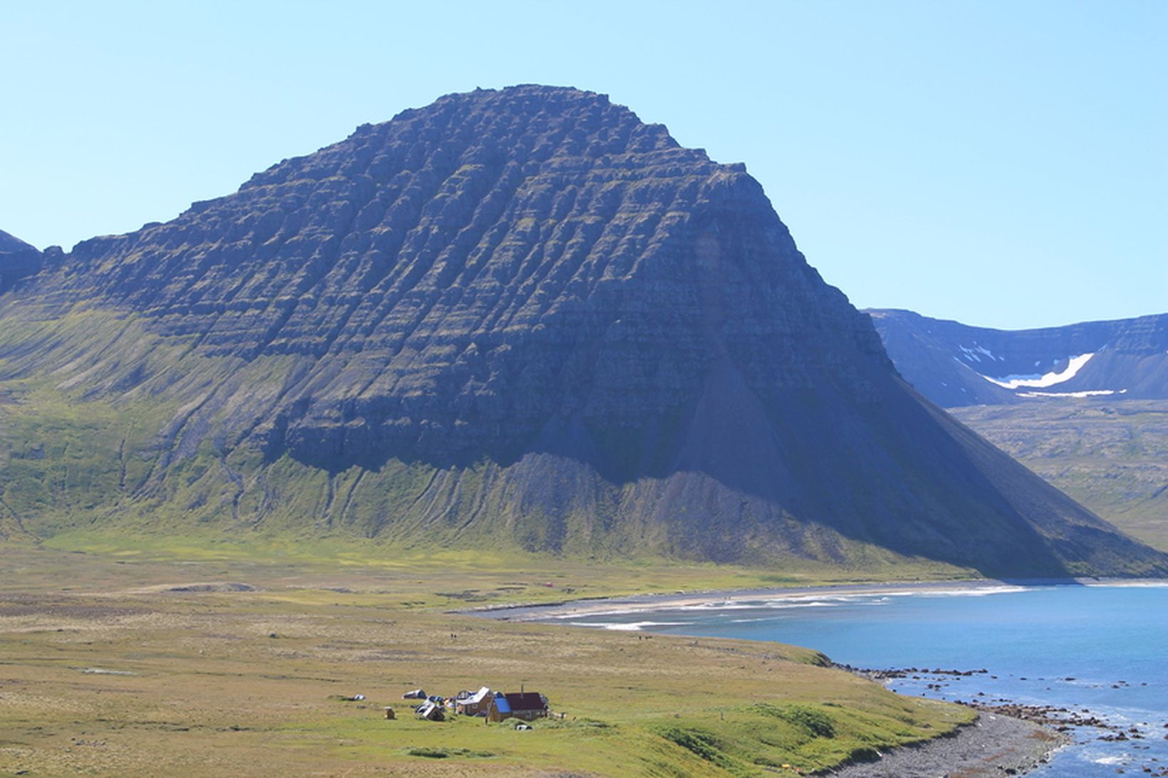 Hlöðuvík á Hornströndum.