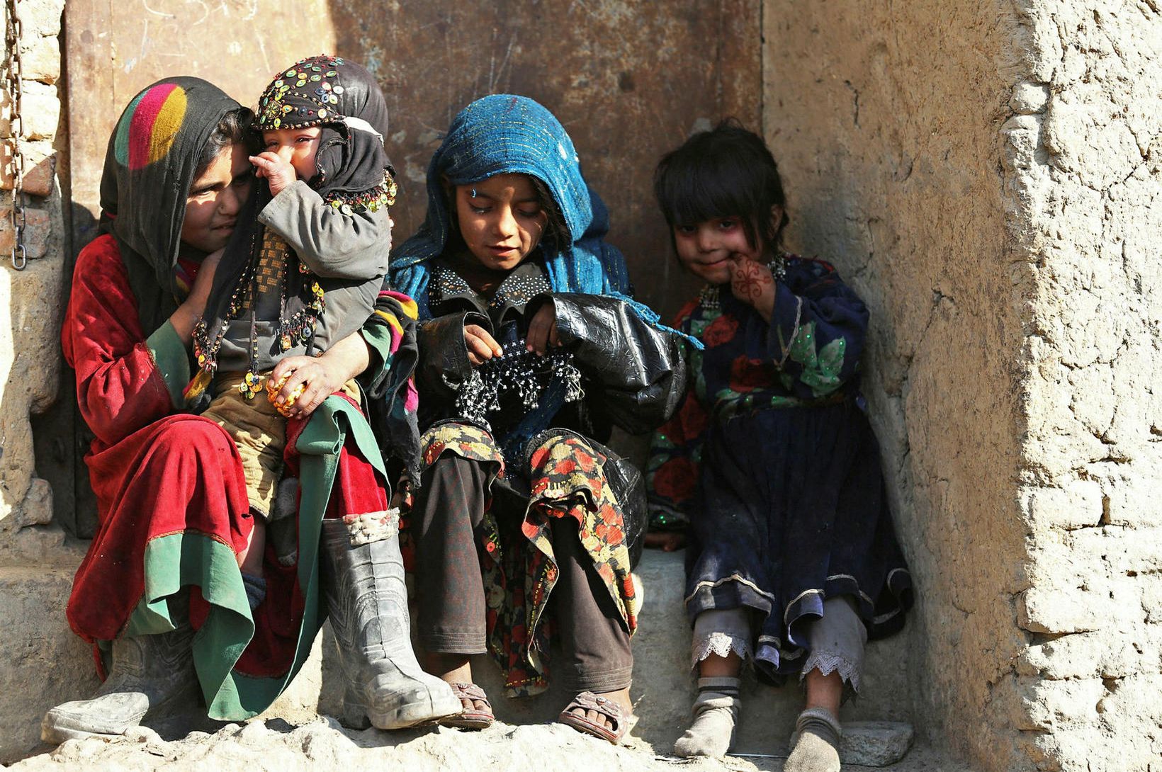 Börn á meðal 1.200 afganskra fanga í Pakistan