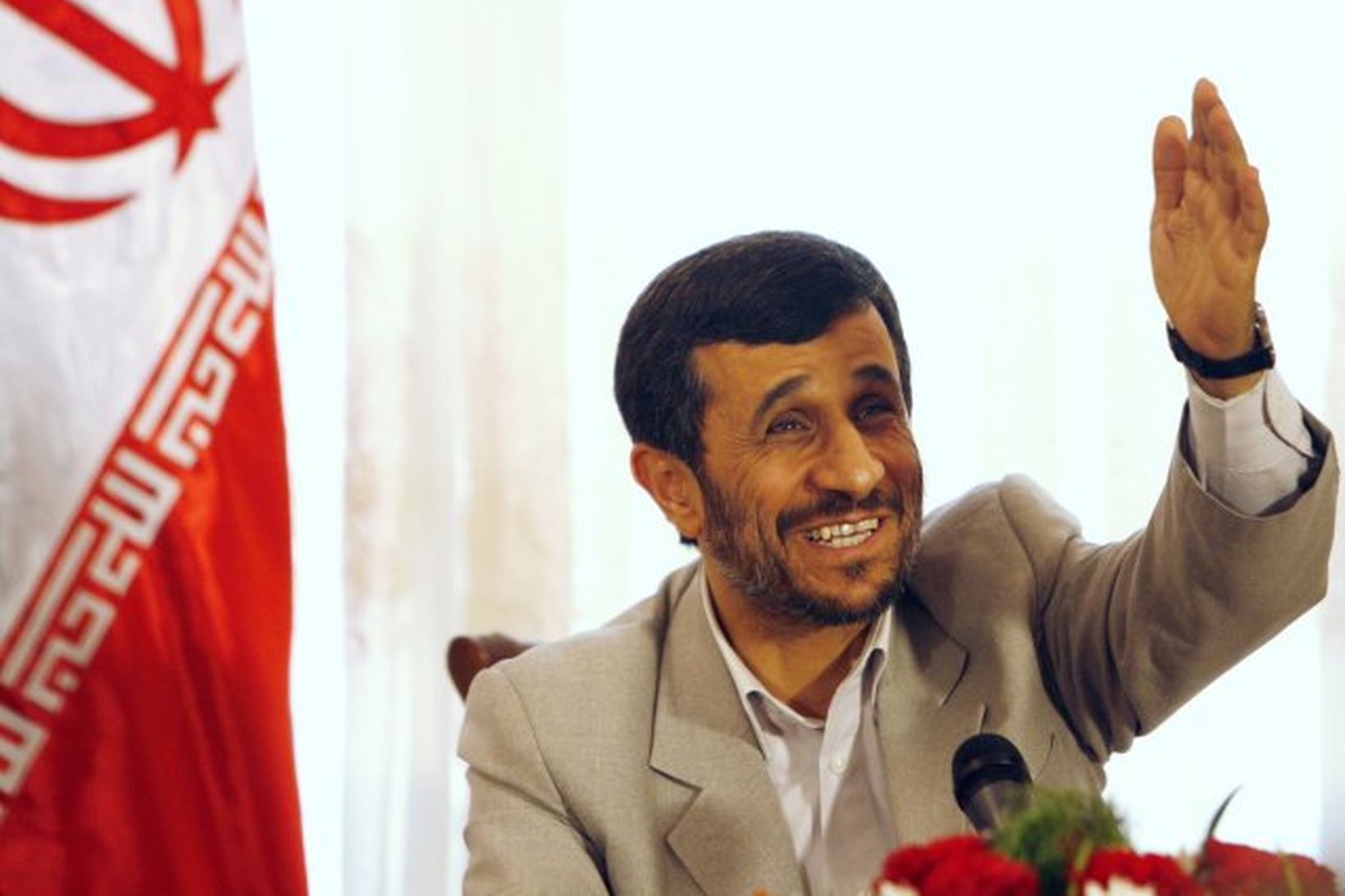 Mahmoud Ahmadinejad fyrr á þessu ári.
