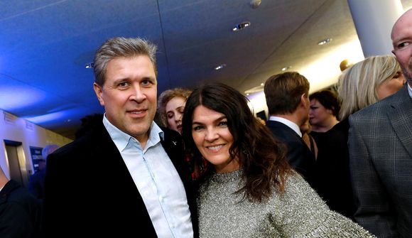 Bjarni Ben og Þóra á Þorrablóti Stjörnunnar