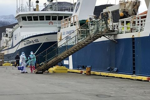 Frystitogarinn Júlíus Geirmundsson ÍS 270.