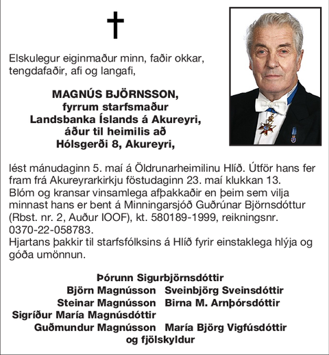Magnús Björnsson,