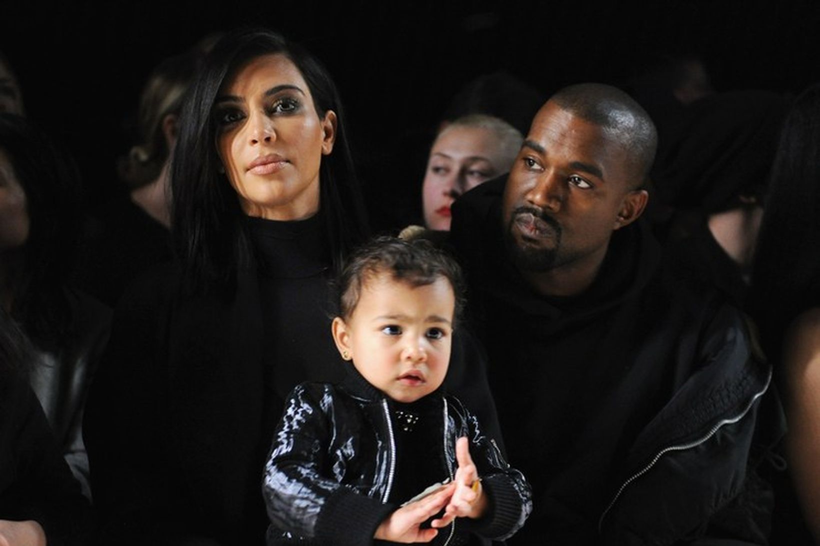 Kim Kardashian og North West sluppu án áverka eftir að …