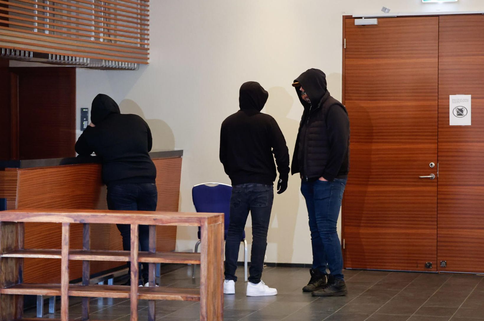 Sérstakt andrúmsloft í veislusal
