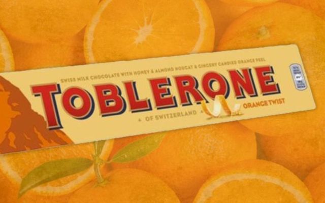 Nýtt Toblerone með appelsínubragði er komið á markað.