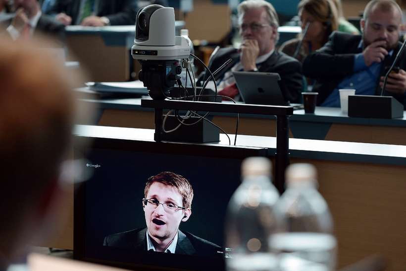 Edward Snowden starfaði áður hjá National Security Agency (NSA)