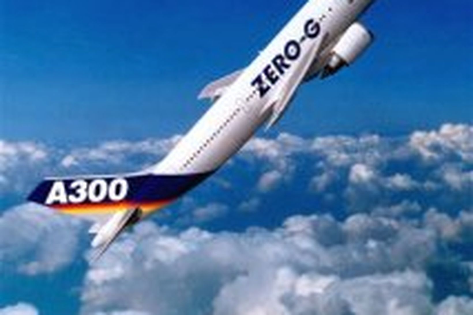 Airbus A300 Zero-G í flugi.