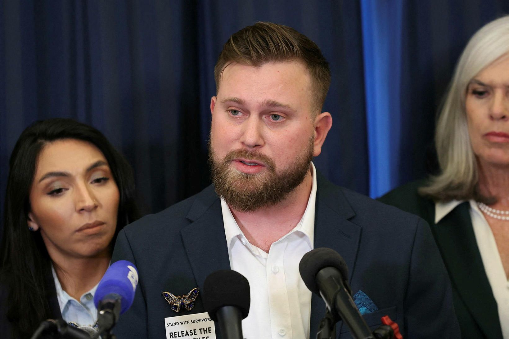 Minntust Giuffre skömmu fyrir komu Bretakonungs