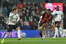 Antoine Semenyo skorar sigurmark Bournemouth.