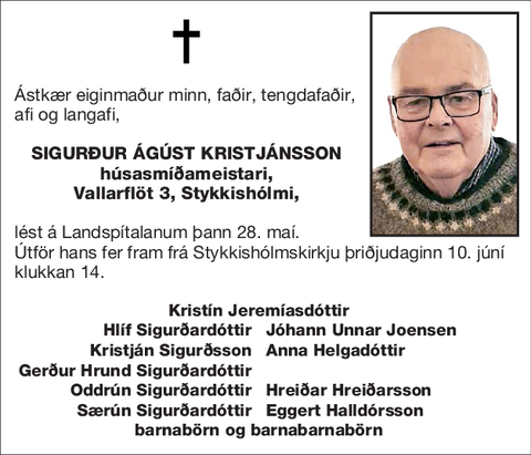 Sigurður Ágúst Kristjánsson