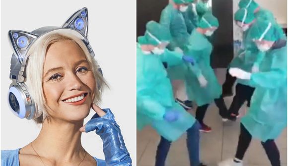 Hvetur heilbrigðisstarfsmenn til að dansa áfram