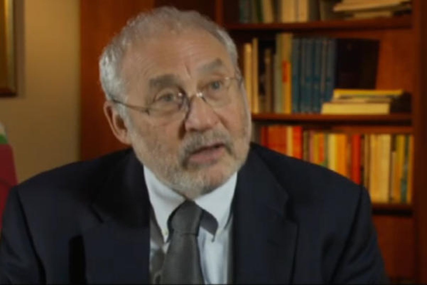 Joseph Stiglitz, hagfræðingur og nóbelsverðlaunahafi.